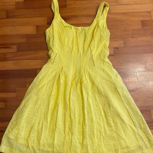 Nine West dress yellow small like new