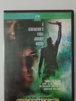 Star Trek Nemesis DVD μεταχειρισμένο με υπότιτλους, ταινία