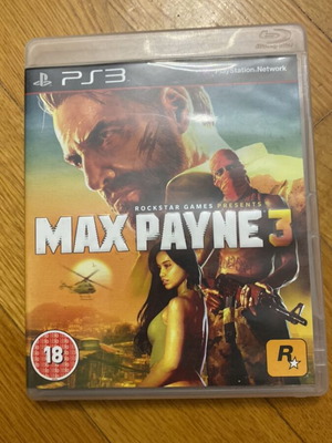 Max Payne 3 PlayStation 3 game used, action