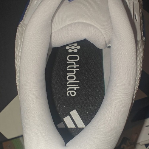 Adidas Galaxy 7 running shoes new with tags, size 44, white and blue