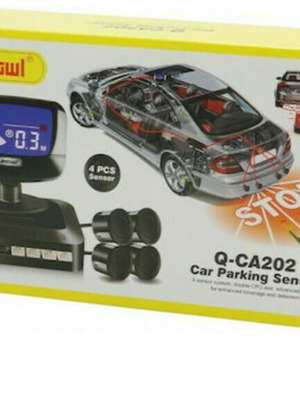 Andowl Car Parking System with Screen and 4 Sensors Black new