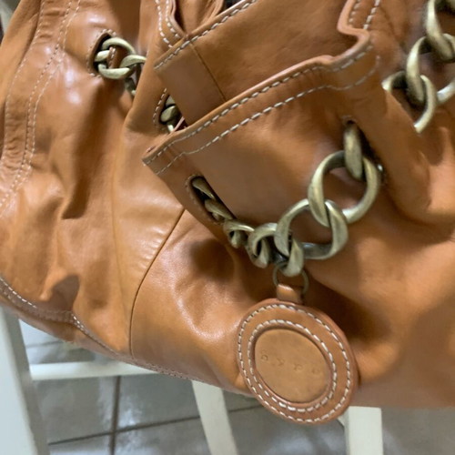 Hype bag used in brown color