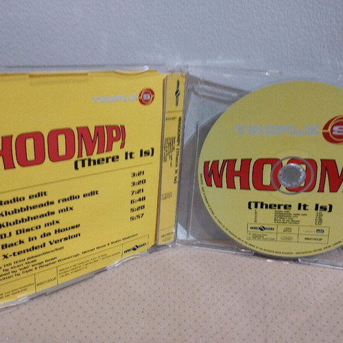 Triple S Whoomp! (There It Is) CD single like new