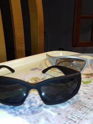 Γυαλιά καινούργια, σετ 2, μαύρο και γκρι