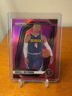 Κάρτα Panini Prizm Basketball Russell Westbrook Pink 2024-25 σαν καινούργιο