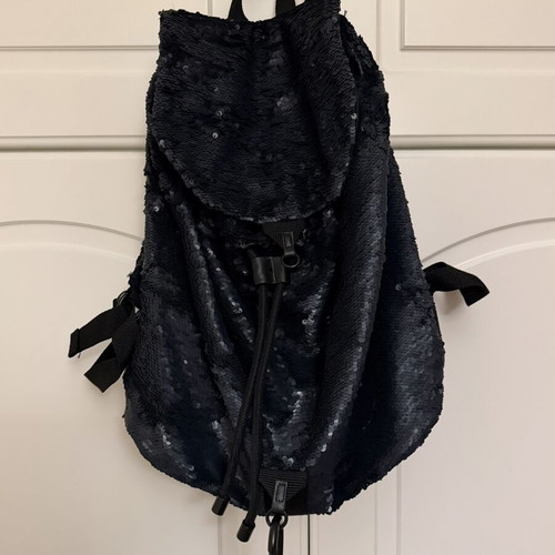 Zara backpack with matte sequins like new