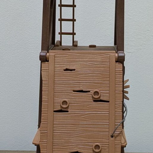 Playmobil Knights 3887 Siege Tower used with box
