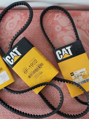 Caterpillar engine belts new, V Belt 6F-1992 and 7E-0744