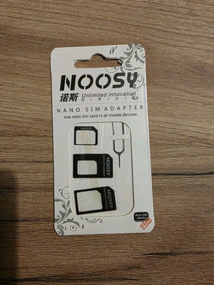 Sim adapter σαν καινούργιο, μαζί με πινέζα