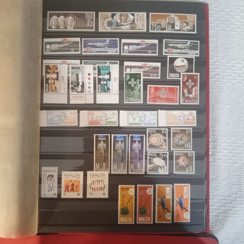 Malta 36 complete unsealed stamp sets new