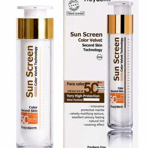 Frezyderm Sun Screen Color Velvet SPF 50+ sunscreen