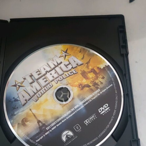 Team America World Police DVD like new with subtitles