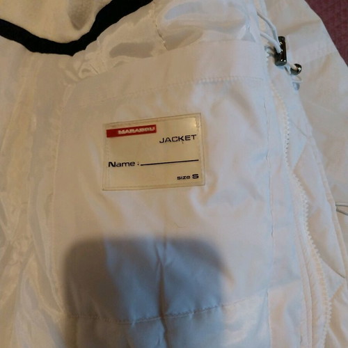 Marabou jacket new, white, size S-M