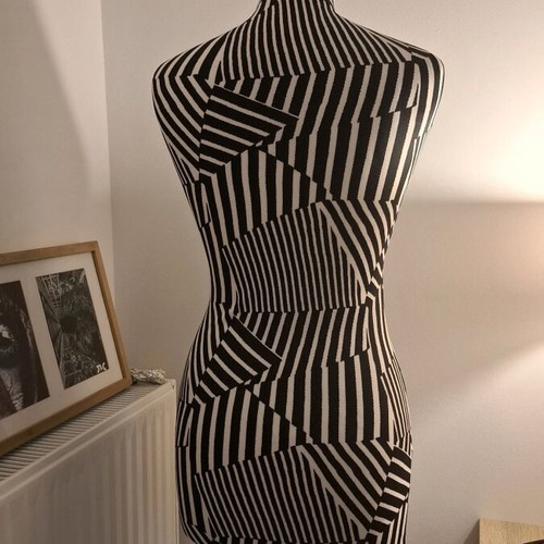 Sewing Bust Used Decorative and Functional with Custom Fabric
