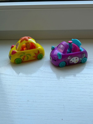 Φιγούρες McDonald’s Happy Meal μεταχειρισμένες, πακέτο 2 Shopkins cutie cars Moose 2019