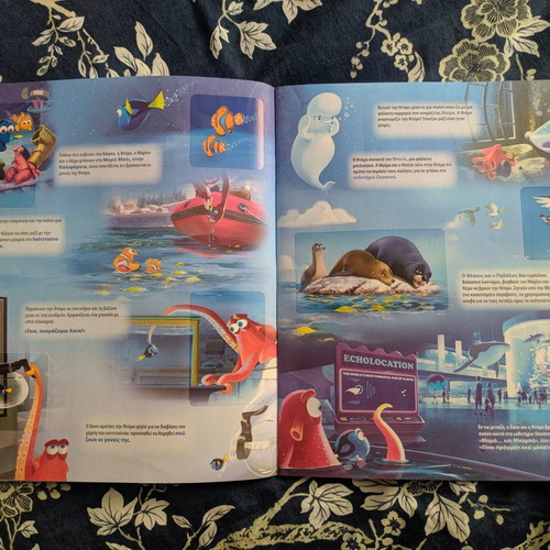 Panini Album Finding Dory 2016 completed new