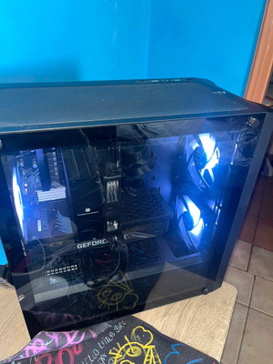 Gaming PC used with Ryzen 5 7500F, 32GB RAM, RTX 3070