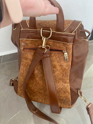 Doca backpack used, brown