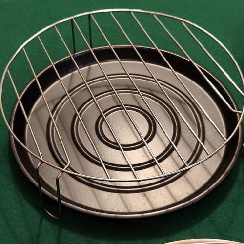 Set of 8 air fryer and multi-cooker accessories and oven parts