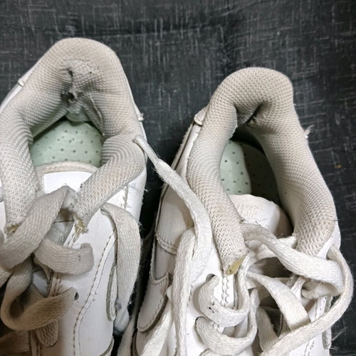Nike Air Force One shoes size 40 used, white