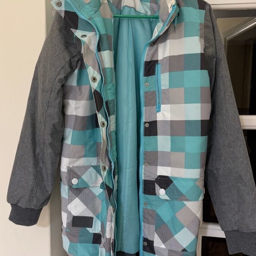 Jacket new for snow size M blue multicolor