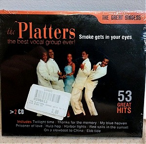 THE PLATTERS THE BEST VOCAL GROUP EVER! CD POP