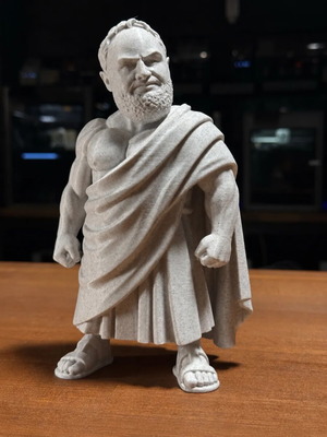 Marinakis Statue new, printed, 14 cm height