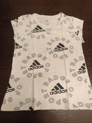 Adidas shirt white size 140 cm like new