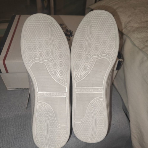 U.S. Polo Assn. Unisex White Athletic Shoes New