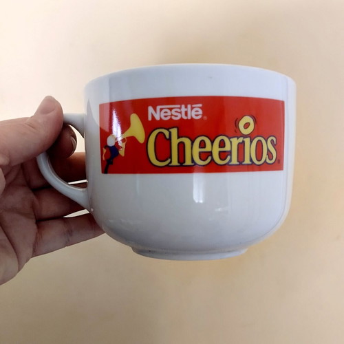 Nestlé Cheerios Ceramic Promotional Bowl like new