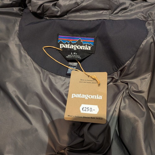 Patagonia Jackson Glacier Rain Jacket new, ink black, size L