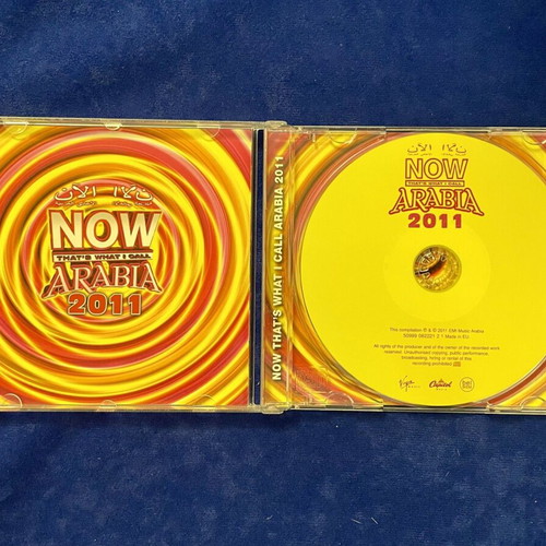 Now Arabia 2011 CD like new, arabic music greatest hits
