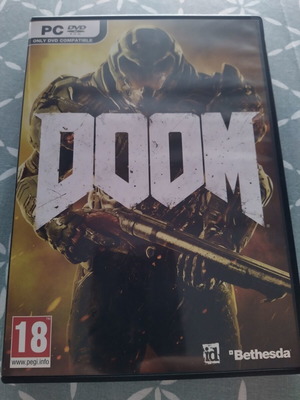 Doom 2016 PC like new with unused codes