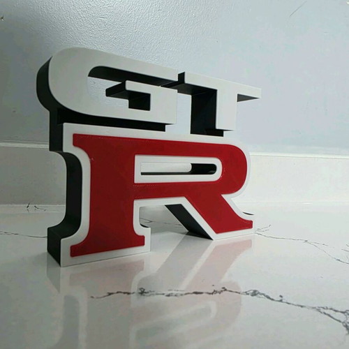 Nissan GTR logo like new