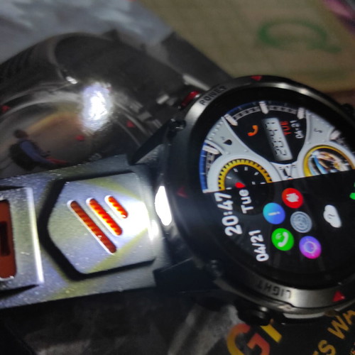 Smartwatch with GPS and call function, new, metal case