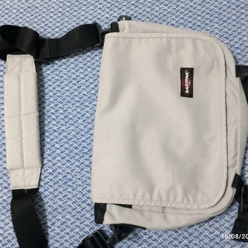 Eastpak USA school shoulder bag like new, beige-light pink