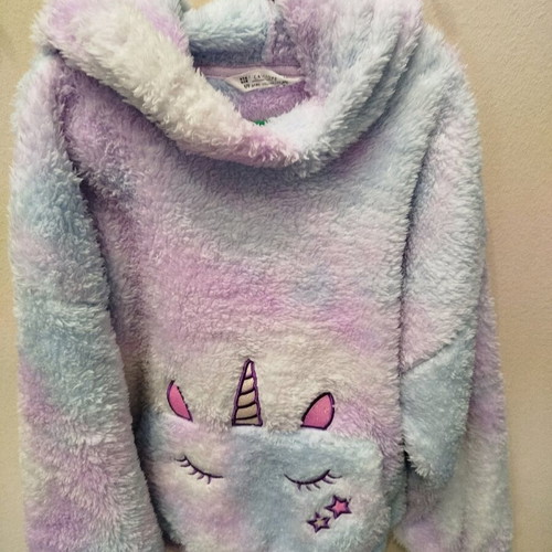 Calliope unicorn sweatshirt like new, multicolor