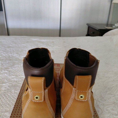 Leather Chelsea boots Timberland orange like new