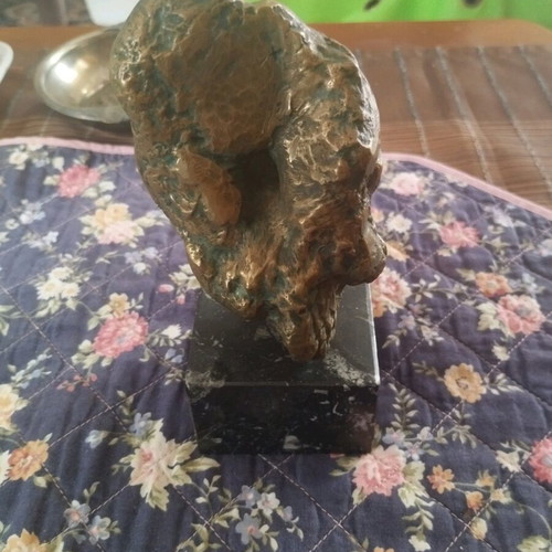 Bust statue like new with marble base