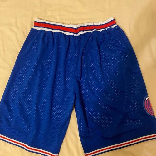 Nba shorts collaboration with Space Jam, new, size L, blue