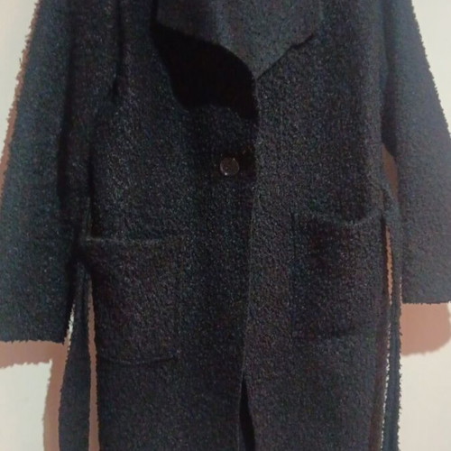 Coat used, size L, black