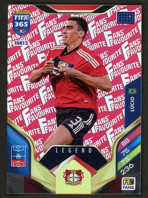 2026 FIFA 365 Adrenalyn XL FAN12 Lucio pack like new