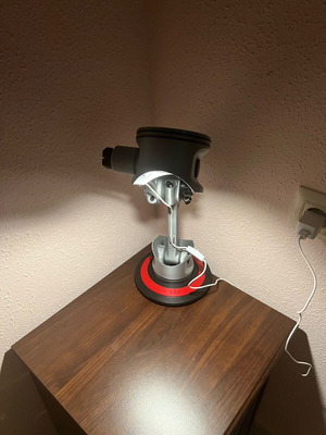 3D Print Piston-Shaped Lamp like new, USB powered, adjustable arm