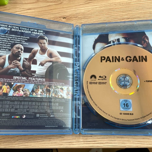Pain & Gain Blu-Ray like new with English subtitles