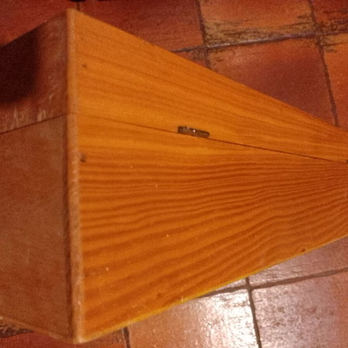 Wooden wine case used