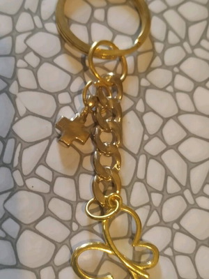 Baptismal martyrika new, pack of 50, gold tone with cross and butterfly