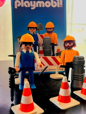 Playmobil Geobra vintage complete set like new with box