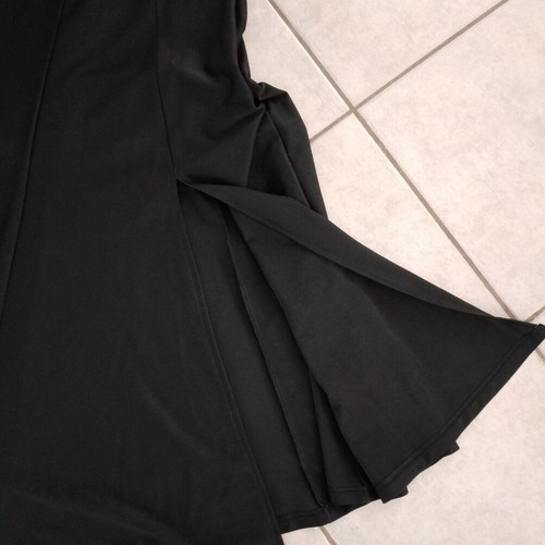 BSB black maxi skirt with slits like new, size M