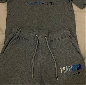 Trapstar ice blue/Grey Short Set