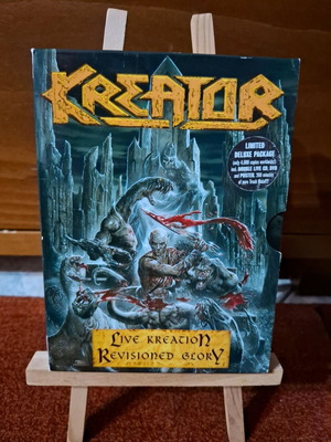 Kreator Live Kreation: Revisioned Glory 2-disc CD and DVD like new